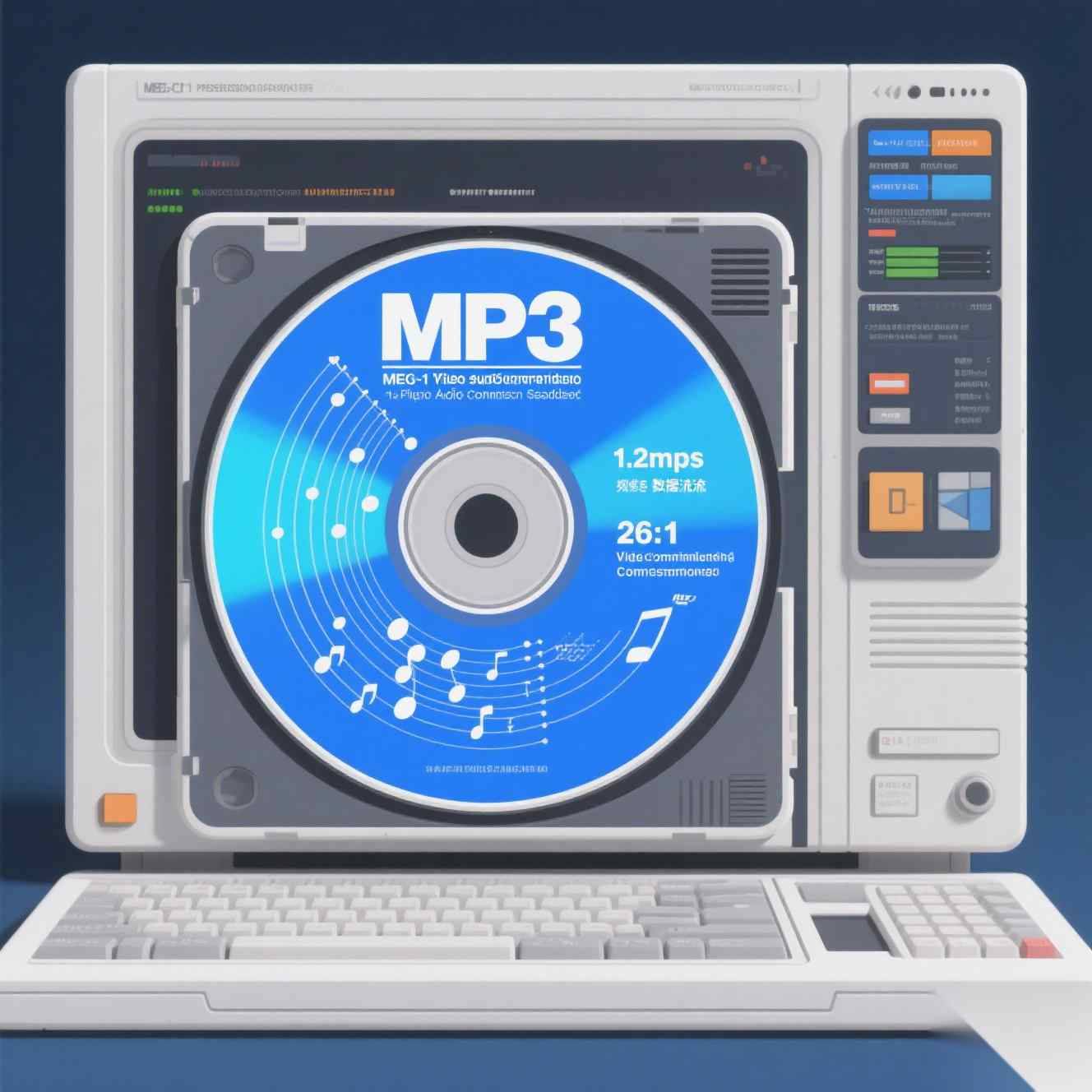 MPEG-1视频音频压缩标准解析|技术原理与应用领域(图1) MPEG-1视频音频压缩标准解析|技术原理与应用领域