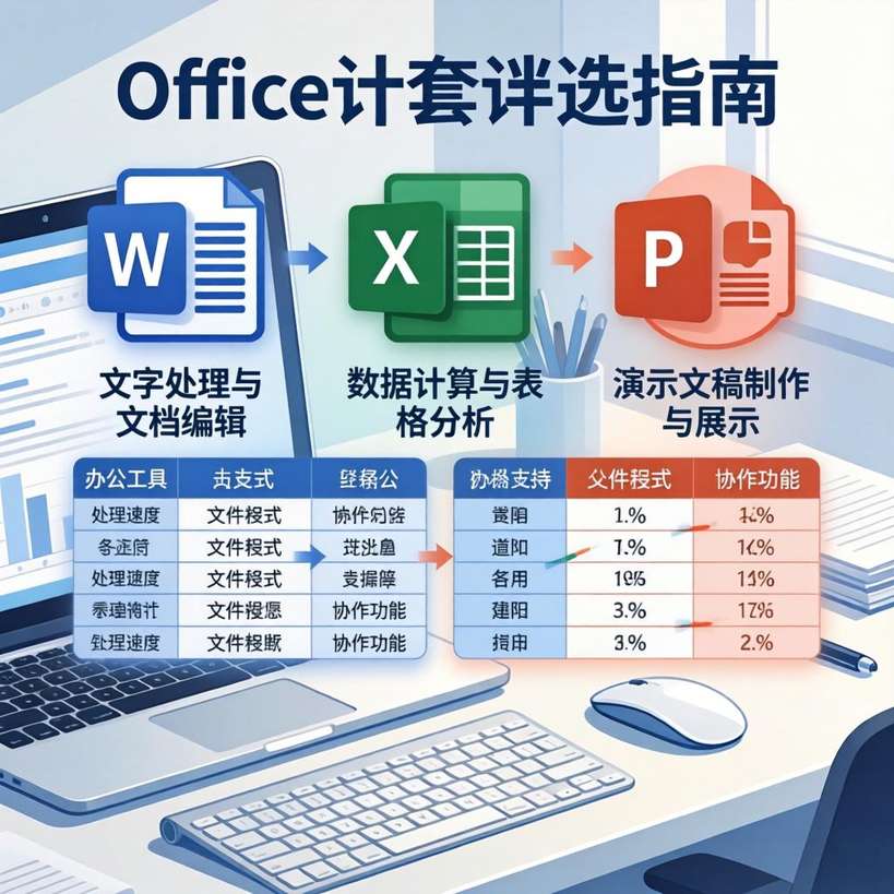 Office套件选型指南:参数对比与功能分析全攻略(图1) 配图1