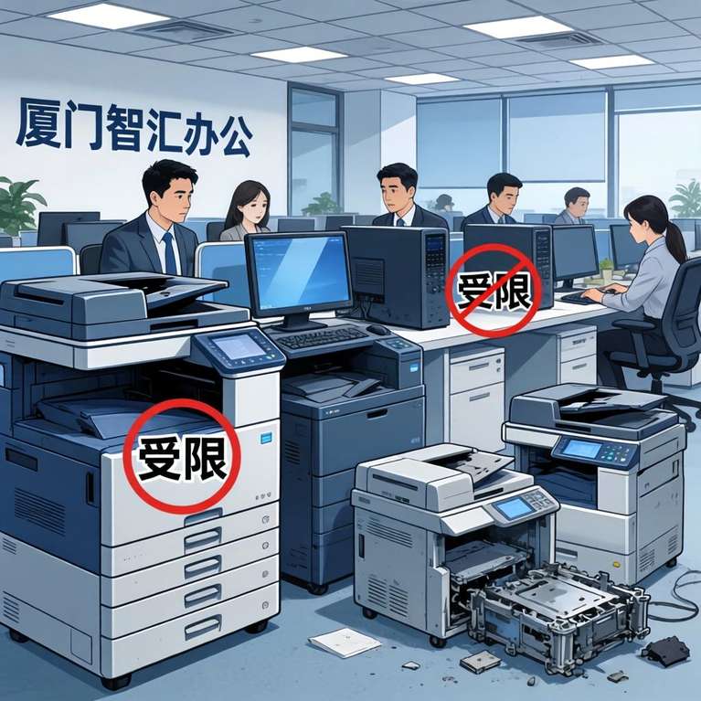 在厦门智汇办公的日常服务中，我们经常接到客户反馈：在采购高端办公设备时，常常因核心组件受限而不得不选择高价进口机型。这不仅增加了成本，也使得企业在技术更新换代上受制于人。