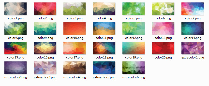 PPT素材,PPT背景图片,低多边形PPT素材