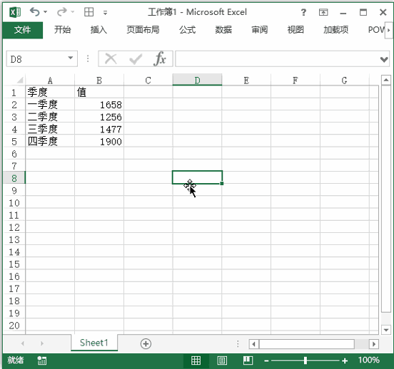 Excel 快捷键：创建图表(图1)