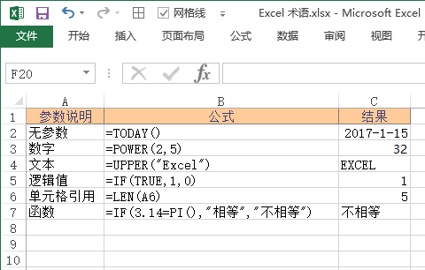 Excel函数与公式核心术语详解:从入门到精通掌握数据计算(图3) Excel函数与公式核心术语详解:从入门到精通掌握数据计算(图3)