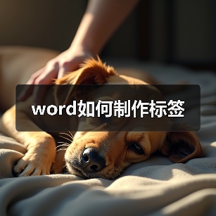 word如何制作标签（图1）