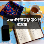 word跨页表格怎么衔接起来（图1）