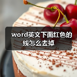 word英文下面红色的线怎么去掉（图2）