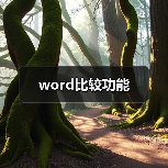 word比较功能(图3) word比较功能(图3)