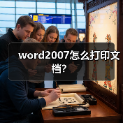 word2007怎么打印文档?(图2) word2007怎么打印文档?(图2)
