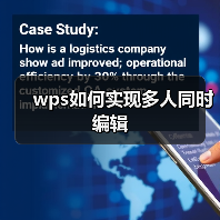 wps如何实现多人同时编辑(图3) wps如何实现多人同时编辑(图3)