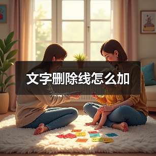 文字删除线怎么加（图3）