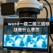 word一级二级三级标题是什么意思(图1) word一级二级三级标题是什么意思(图1)