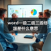 word一级二级三级标题是什么意思(图3) word一级二级三级标题是什么意思(图3)