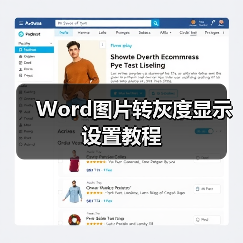 Word图片转灰度显示设置教程（图3）