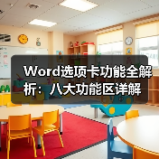 Word选项卡功能全解析:八大功能区详解(图1) Word选项卡功能全解析:八大功能区详解(图1)