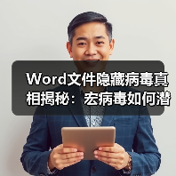 Word文件隐藏病毒真相揭秘:宏病毒如何潜伏?(图1) Word文件隐藏病毒真相揭秘:宏病毒如何潜伏?(图1)