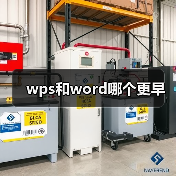 wps和word哪个更早（图4）