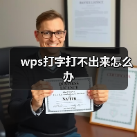 wps打字打不出来怎么办（图1）