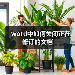 word中如何关闭正在修订的文档（图4）
