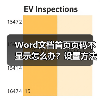 Word文档首页页码不显示怎么办?设置方法详解(图3) Word文档首页页码不显示怎么办?设置方法详解(图3)