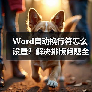 Word自动换行符怎么设置？解决排版问题全解析（图1）