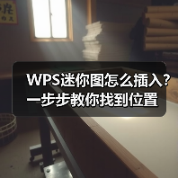 WPS迷你图怎么插入?一步步教你找到位置(图3) WPS迷你图怎么插入?一步步教你找到位置(图3)