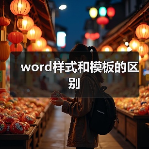 word样式和模板的区别(图2) word样式和模板的区别(图2)