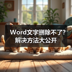 Word文字删除不了？解决方法大公开（图2）