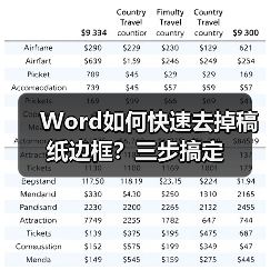 Word如何快速去掉稿纸边框？三步搞定（图2）