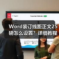Word装订线距正文25磅怎么设置？详细教程（图4）