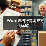 Word表格行高调整方法详解（图4）