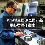 Word文档怎么用？新手必看操作指南（图1）