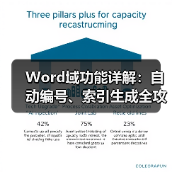 Word域功能详解：自动编号、索引生成全攻略（图4）
