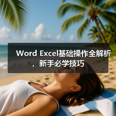 Word Excel基础操作全解析,新手必学技巧(图3) Word Excel基础操作全解析,新手必学技巧(图3)