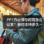 PPT自动保存间隔怎么设置？最短支持多久一次？（图4）
