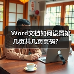 Word文档如何设置第几页共几页页码?(图4) Word文档如何设置第几页共几页页码?(图4)