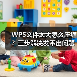 WPS文件太大怎么压缩？三步解决发不出问题（图2）