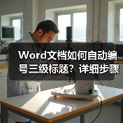 Word文档如何自动编号三级标题?详细步骤来了(图2) Word文档如何自动编号三级标题?详细步骤来了(图2)