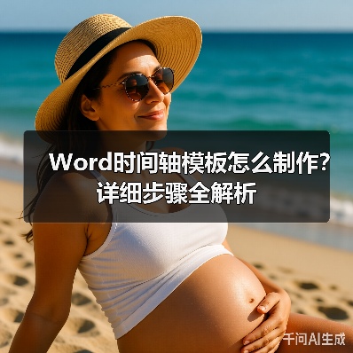 Word时间轴模板怎么制作?详细步骤全解析(图3) Word时间轴模板怎么制作?详细步骤全解析(图3)