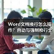 Word文档换行怎么操作?自动与强制换行全解析(图1) Word文档换行怎么操作?自动与强制换行全解析(图1)