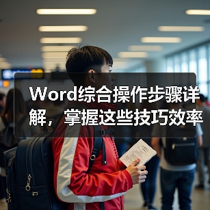 Word综合操作步骤详解,掌握这些技巧效率翻倍!(图2) Word综合操作步骤详解,掌握这些技巧效率翻倍!(图2)