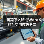 美篇怎么转成Word文档？实用技巧分享（图2）
