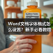 Word文档字体格式怎么设置?新手必看教程(图4) Word文档字体格式怎么设置?新手必看教程(图4)