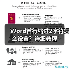 Word首行缩进2字符怎么设置?详细教程(图2) Word首行缩进2字符怎么设置?详细教程(图2)