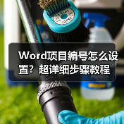Word项目编号怎么设置?超详细步骤教程(图3) Word项目编号怎么设置?超详细步骤教程(图3)