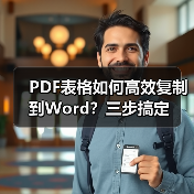 PDF表格如何高效复制到Word?三步搞定(图4) PDF表格如何高效复制到Word?三步搞定(图4)
