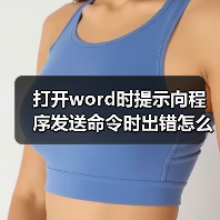 打开word时提示向程序发送命令时出错怎么解决（图2）