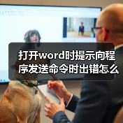 打开word时提示向程序发送命令时出错怎么解决（图3）