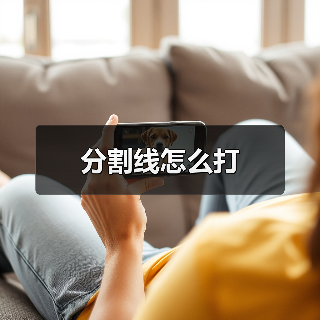 分割线怎么打（图3）