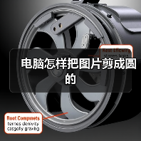 电脑怎样把图片剪成圆的（图4）