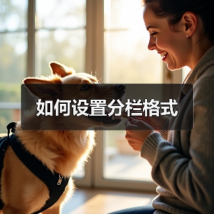 如何设置分栏格式(图2) 如何设置分栏格式(图2)