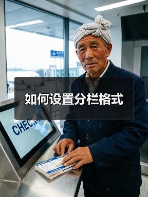 如何设置分栏格式(图1) 如何设置分栏格式(图1)